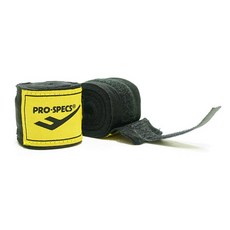 PRO-SPECS 拳擊手綁帶, 1個, 黑色