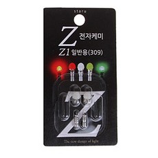 이피전자광학 Z전자케미309 민물야간낚시용 전자찌 화이트, 1개