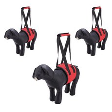 ANTS 寵物步行輔助提帶 L號 紅色, 3片