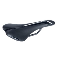 프로 스테인리스 레일 터닉스 자전거안장 132mm, 블랙, 1개