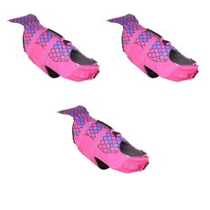 Petnine 寵物救生衣 3件組, 美人魚玫瑰粉