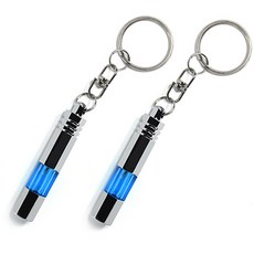 아트로마 정전기 방지 키홀더, 혼합 색상, 2개