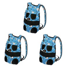 Petnine 寵物便攜式外出提籠 M, 兔子天空藍, 3個