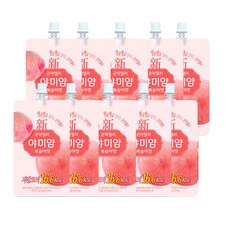 삼원 신 야미얌 곤약젤리 복숭아맛, 130g, 10개