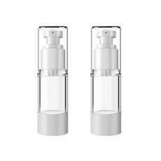 DM Beauty 便攜式乳液扁平真空分裝瓶 30ml, 混合顏色, 2個