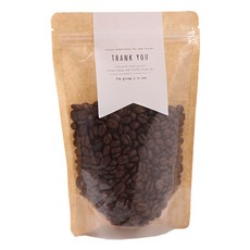 화이트 땡큐 크라프트 지퍼스탠드 기프트세트, 대(L), 20세트