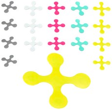 PRINCE LIONHEART 兒童浴室止滑貼, 混色, 18入