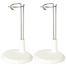 娃娃支架 S, 白色, 2個