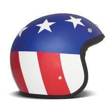 DMD 빈티지 오픈페이스 제트형 바이크 스쿠터 오토바이 헬멧, 아메리카