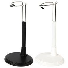 娃娃專用支架 M, 白色, 黑色, 2個