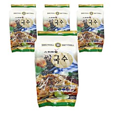 스위트웰 쌀국수 볶음국수용 10~12mm, 4개, 250g