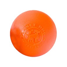 PLANET DOG 奧秘 Tough 小狗嗶聲玩具, 橘子, 1個