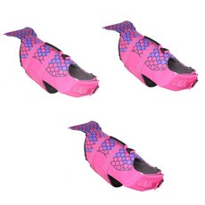 海洋生物小狗救生衣 3入, 粉紅色的美人魚