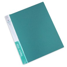 슈퍼식스 사무용 페이지 투명 파일 60페이지, 혼합 색상, 1개