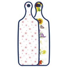 Roem Design Blue Edition 上菜砧板 花壇, 淡粉紅牽牛花, 1個