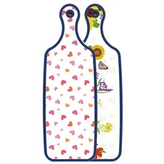 Roem Design Blue Edition 上菜砧板 花壇, 淡粉紅色愛心, 1個