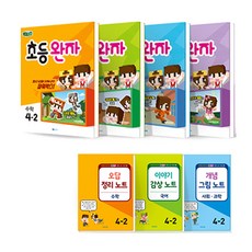 완자 초등 전과목 세트 4-2, 비상교육