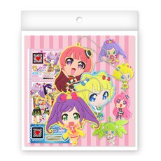 Prepara 星光樂園 活動卡+角色吊飾 7款, 混色