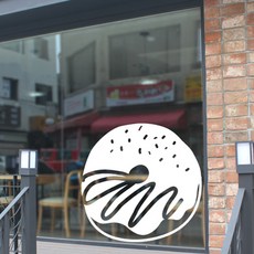 設計叢林 大圖標圖形貼紙 40, 白色