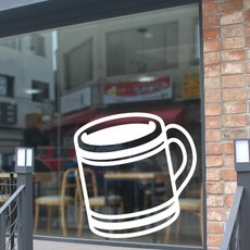 設計叢林 圖案貼紙 大圖示 26, 白色