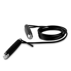 adidas 愛迪達 高級跳繩, 黑色+銀色