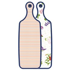 Loem Blue Edition 山茶花圖案砧板, 朱紅線條, 1個