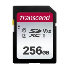 Transcend 創見 SD卡 記憶卡 300S, 256GB, 1個