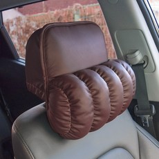 Secret 一體成型麵包頸枕, 棕色