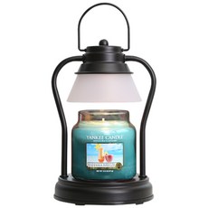 YANKee CANDLe 中 + 黑色現代暖燈套組, 巴哈馬微風