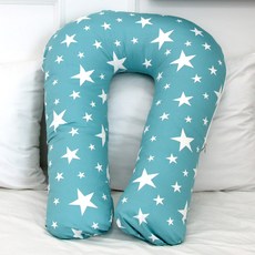 대일컴퍼니 애슐리 키즈U자 바디필로우 커버, 블루