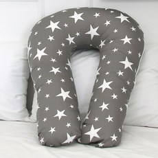 Daeil Company Ashley 兒童U型身體枕套, 灰色