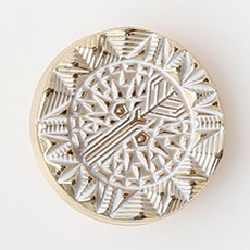 HR大鈕扣 梅利安鈕扣 21mm, 混合顏色, 12個