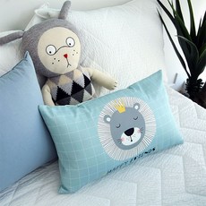 amante 格紋動物圖案枕頭套