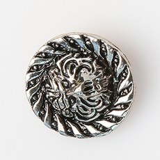 HR大鈕扣 太陽獅鈕扣 15mm, 混合顏色, 12個