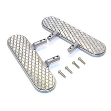 GPM RC5666 ALUMINIUM EXTERIOR TRAIL DIAMOND SILVER 1PR color GS RC車身零件, 混色, 1套