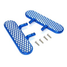 GPM RC5664 ALUMINIUM EXTERIOR TRAIL DIAMOND SILVER 1PR color B 遥控車車身零件, 混色, 1套