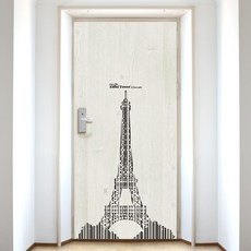 Designsoopul 前門板復古風格 VDS 241 高品質木木門板紙, 象牙