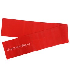 納斯普 乳膠彈力帶, 紅色(中階用), 1個