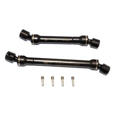 GPM鋁製鋼製中心軸 灰色銀色 2入組, BK, 1套