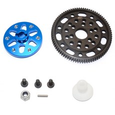 GPM STEEL 45 SPUR GEAR 48 PITCH 85T + ALUMINIUM SPUR GEAR ADAPTER, B, 1세트