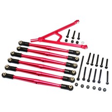 GPM ALUMINIUM ADJUSTABLE LINK PARTS WITH MOUNT FOR 295mm WHEELBASE 7p, R, 1세트