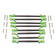 GPM鋁製前+後桿連桿帶鋁製端頭 8入組, G, 1套