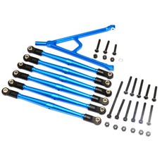 GPM ALUMINIUM ADJUSTABLE LINK PARTS WITH MOUNT FOR 295mm WHEELBASE 7p, B, 1세트