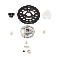 GPM RC5621 ALUMINIUM SPUR GEAR ADAPTER + STEEL GEAR 60T & 13T, GS, 1세트