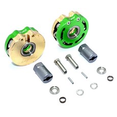 GPM BRASS PENDULUM WHEEL KNUCKLE AXLE WEIGHT WITH ALLOY LID + 21mm HEX ADAPTER 14PC 세트, G, 1세트