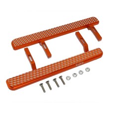 GPM AXIAL Racing SCX10 II Aluminium Exterior Trail Parallelogram Silver, OR, 1세트