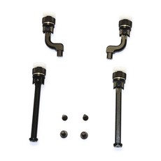 GPM鋁製前+後磁吸車架組合 BMW M3 E30, BK, 1套