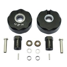 GPM ALUMINUM PENDULUM WHEEL KNUCKLE AXLE WEIGHT + 21mm HEX ADAPTER 14PC 세트, BR, 1세트