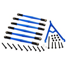 GPM ALUMINIUM ADJUSTABLE LINK PARTS WITH MOUNT FOR 308mm WHEELBASE 7p세트, B, 1세트