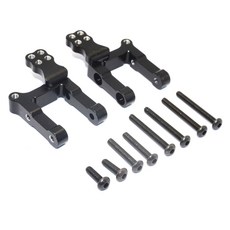 GPM鋁製前後軸連桿支架 2入, BK, 1套